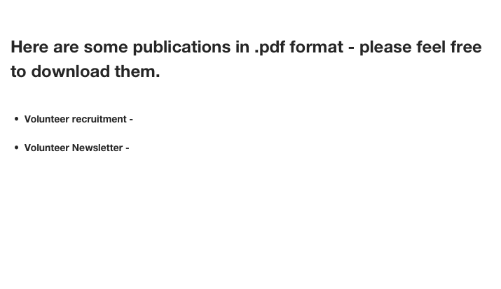 
Here are some publications in .pdf format - please feel free to download them.


Volunteer recruitment - vol flyer.pdf
Annual Report 2011.pdf
Volunteer Newsletter - Winter 2011 edition.pdf  Spring 2011 edition.pdf
Tweed Bus 3 Fold.pdf          Byron Bus 3 Fold.pdf            Ballina Bus 3 Fold.pdf
Aboriginal Transport Brochure.pdf
Cabbo trippers timetable.pdf
Tweed General Flyer.pdf      Byron General Flyer.pdf        Ballina General Flyer.pdf
Bus Hirers Information Kit.pdf                                             
Bus Hirer with Driver kit.pdf


